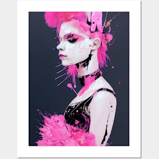 Punk Ballerina Posters and Art